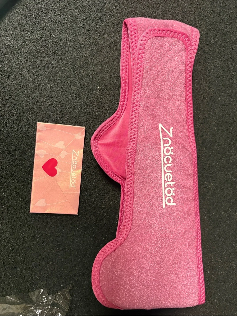 Nöcuetöd Hot/Cold Therapy Eye Mask Pink Adjustable Relaxation Wrap NWT
